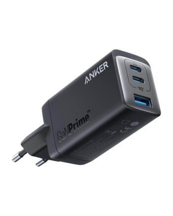 Anker 735 Charger Ganprime 65w 1x Usb-  2x Usb-  Power Adapter Black