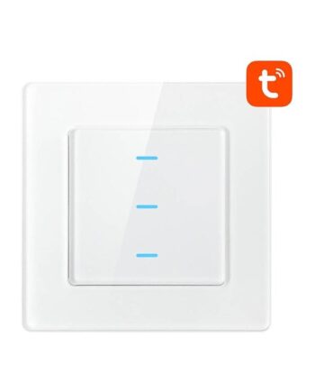 Avatto Smart Light Switch Wifi  -ts10-w3   Way Tuya  White