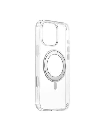 Baseus Magnetic Case With Stand Skyring 360  For Iphone 16 Pro Transparent