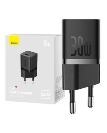 Baseus Mini Wall Charger  Gan5 30w  Black