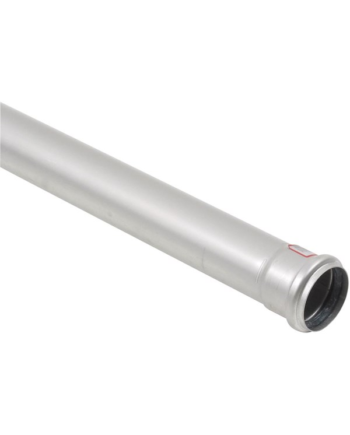 Blücher Afløbsrør 50x1500 Mm Muffe Rustfri