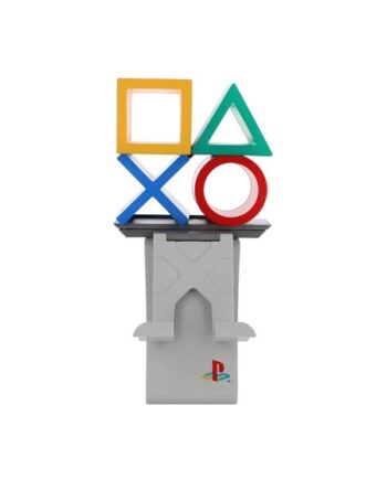 Cable Guys Sony: Playstation Heritage Light Up Ikon Phone And Device Stand 20cm Miscellaneous Tilbehør Til Spillekonsol