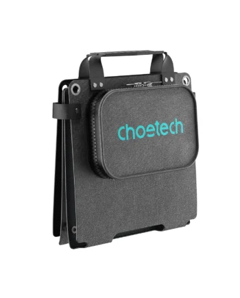 Choetech Solcellepanel Med   Porte  28w  Grå