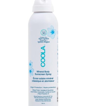 Coola Mineral Body Spray Fragrance Free Spf 30