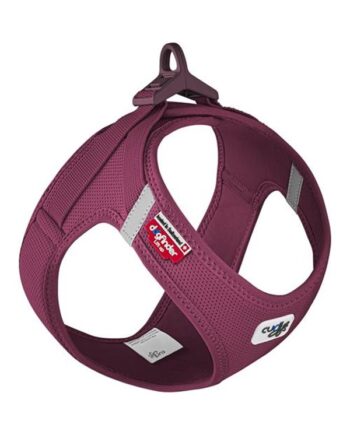 Curli Vest Harness Clasp Air-mesh Ruby  Xxxs