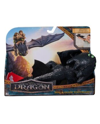 Dragons Movie Gliding Hug Toothless Plush 30 Cm