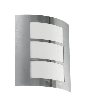 Eglo City Udendørs Væglampe  Rustfrit Stål