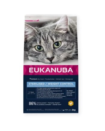 Eukanuba Cat Sterilised Weight Control Adult 2kg