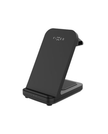 Fixed 2in1 Universal Wireless Charging Station Black