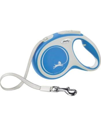 Flexi New Comfort   Tape Leash 5m 25kg Blue