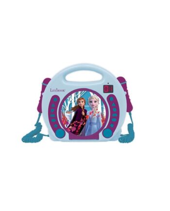 Frozen Portable Cd Player With   Sing Along Microp