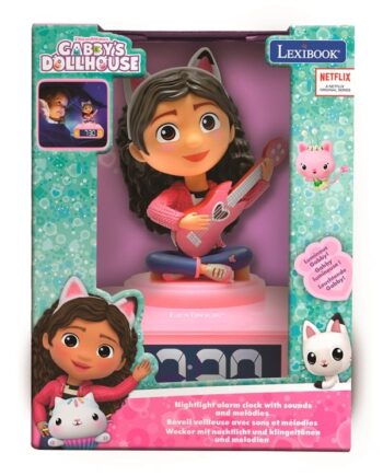 Gabby Apos   Dollhouse Night Light Alarm Clock With Sound