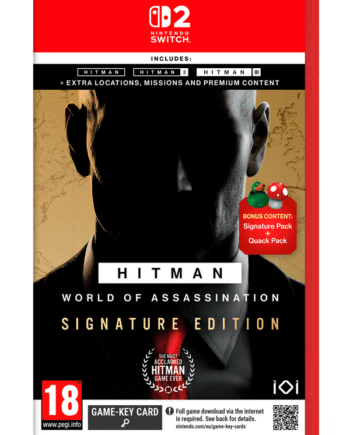 Hitman World Of Assassination  Signature Edition  Nintendo Switch   Action