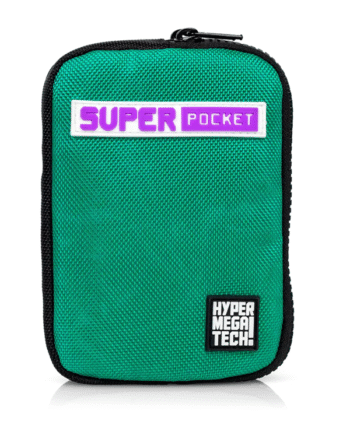 Hyper Mega Tech  Super Pocket Fabric Case Green Miscellaneous Taske