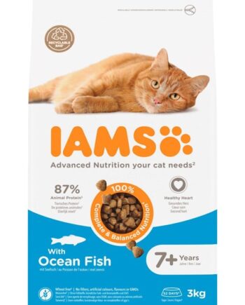 Iams Cat Vitality Senior Ocean Fish   Kg