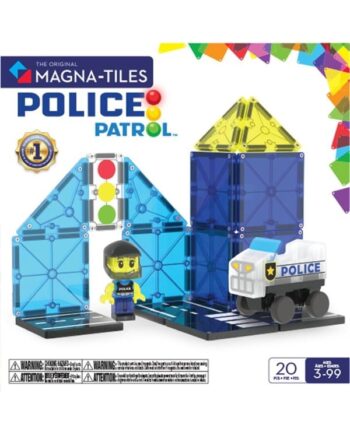 Magna-tiles Politipatrulje 20 Dele