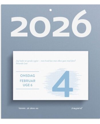 Mayland Afrivningskalender Humør 2026