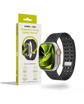 Mobile Origin Magnetic Strap Black Aw Ultra      49mm         45mm   Se      44mm        42mm
