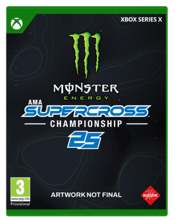 Monster Energy Supercross 25 Microsoft Xbox Series   Racing