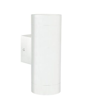 Nordlux Tin Maxi Dobbelt Udendørs Væglampe  Hvid