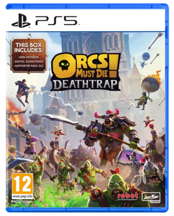 Orcs Must Die  Deathtrap Sony Playstation   Real Time Strategy