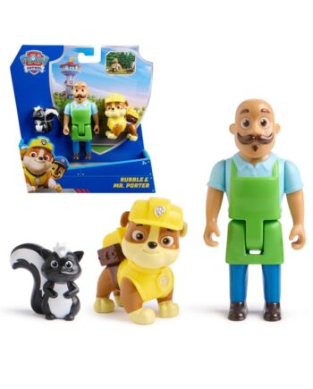 Paw Patrol Rubble   Mr Porter Figure Pack With Skunk