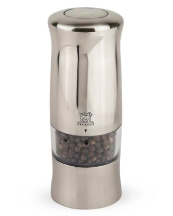Peugeot Zeli Peberkværn  Elektrisk Abs Rustfrit Stål Look