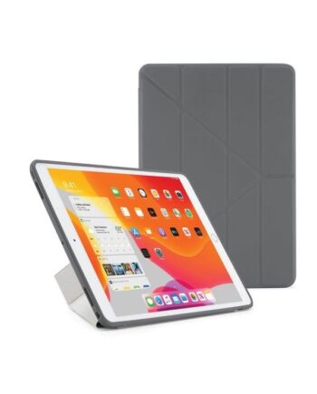 Pipetto Ipad 10   Quot  2019 2020 Origami Case With Tpu Back Grey