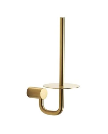 Pressalit Reservepapirholder   Plade  Børstet Messing