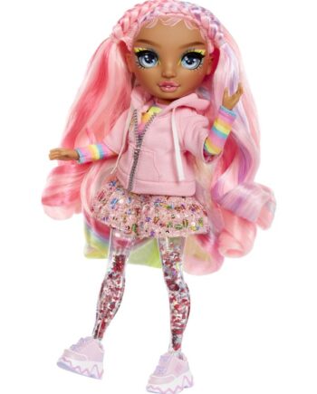 Rainbow High Sparkle   Shine Fashion Dolls- Rosetta  Pink