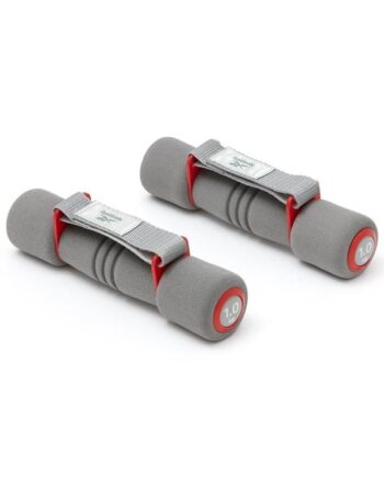 Reebok Softgrip Håndvægte   0kg Red   Grey