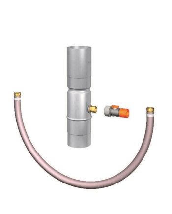 Rheinzink Regnvandssamler Med Gardenastik 87 Mm