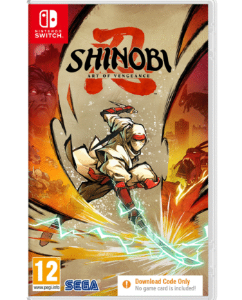 Shinobi: Art Of Vengeance  Code In   Box  Nintendo Switch Platformer