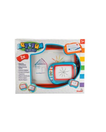 Simba Art   Fun Dobbeltpakke Magnetiske Tegnetavler