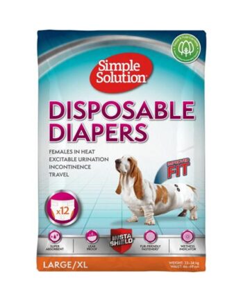Simple Solution Disposable Diapers Female  -   12-pack