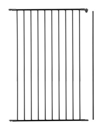 Spd Pet Flex Hundegitter Sektion Large Ekstra Højt  Sort
