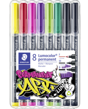 Staedtler Lumocolor Perm Fmb   Ass Boks