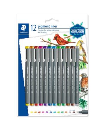 Staedtler Staedtler Pigment   5mm  12 Stk  Bk