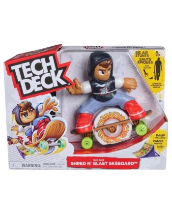 Tech Deck Ted Shred   Apos  Blast Skateboard Flywheel