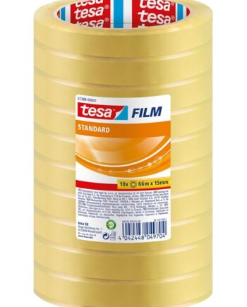 Tesa Film Tape Standard 10   66m   15mm Transparent