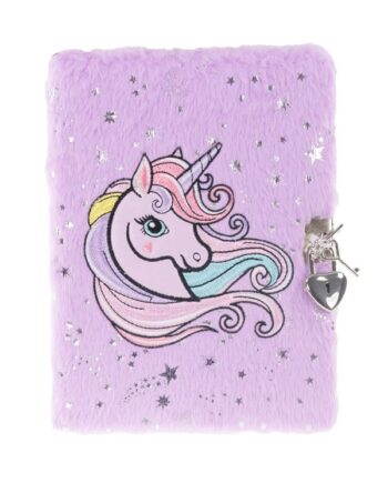 Tinka Dagbog Unicorn Lilla  Cool School