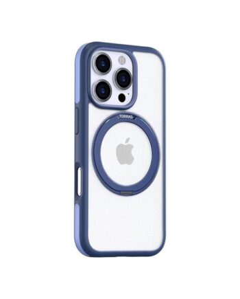 Torras Ostand   Fusion Series Case For Iphone 16 Pro  Blue