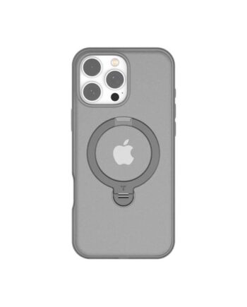 Torras Ostand Spin Case For Iphone 16 Pro  Gray