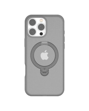 Torras Ostand Spin Case For Iphone 16 Pro Max  Gray