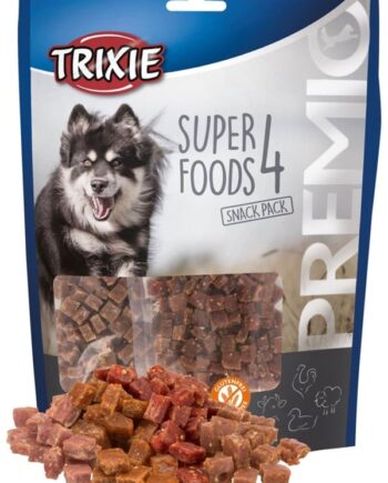 Trixie Premio   Superfoods Chicken Duck Beef Lamb 400g  4x100g