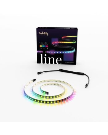 Twinkly Line Extension App-controlled Rgb Led Light Strip      Meters  Black Strip